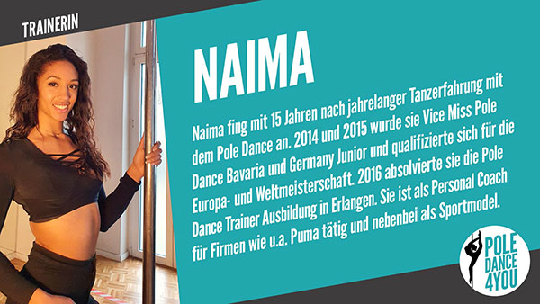 Naima :: Pole Dance Trainerin aus Berlin